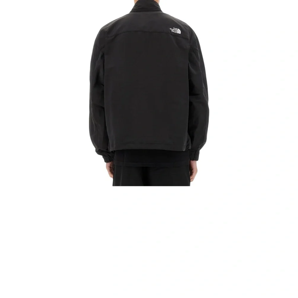 The north face windstopper soft shell jacket men’s black size XL zipper front